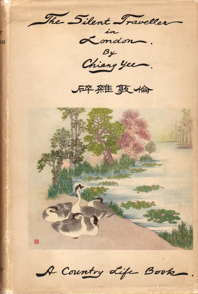 Dust jacket of the silent traveller in London