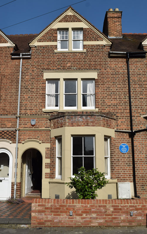 28 Southmoor Road, Jericho, Oxford, the home of Chiang Yee from late 1940 - 1955